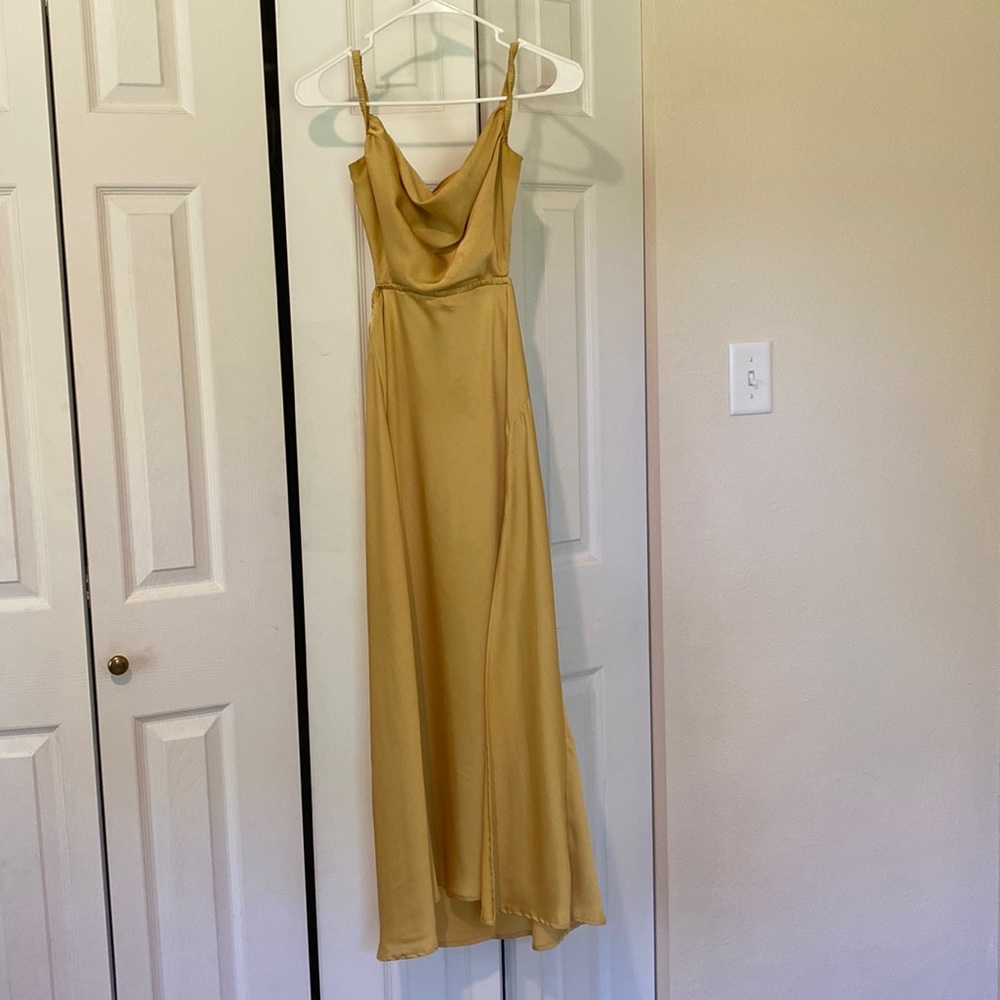 Fortunate One Burning Stars Maxi Dress - yellow - medium